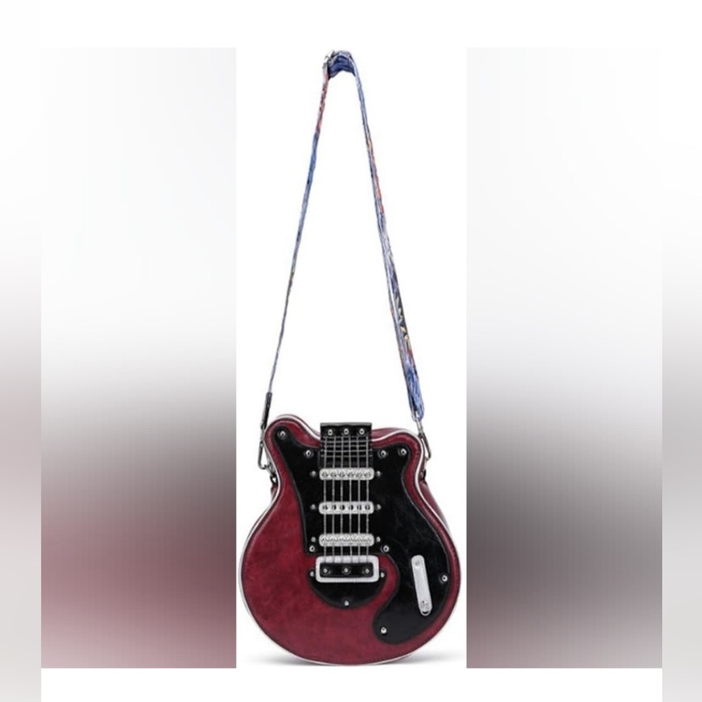 Rockin' Guitar Shaped Crossbody Bag 🎸🎸🎸 - Picture 4 of 14